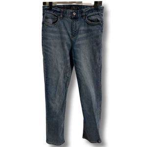 Lucky Brand Dark Wash Straight Leg Jeans. Youth size 18